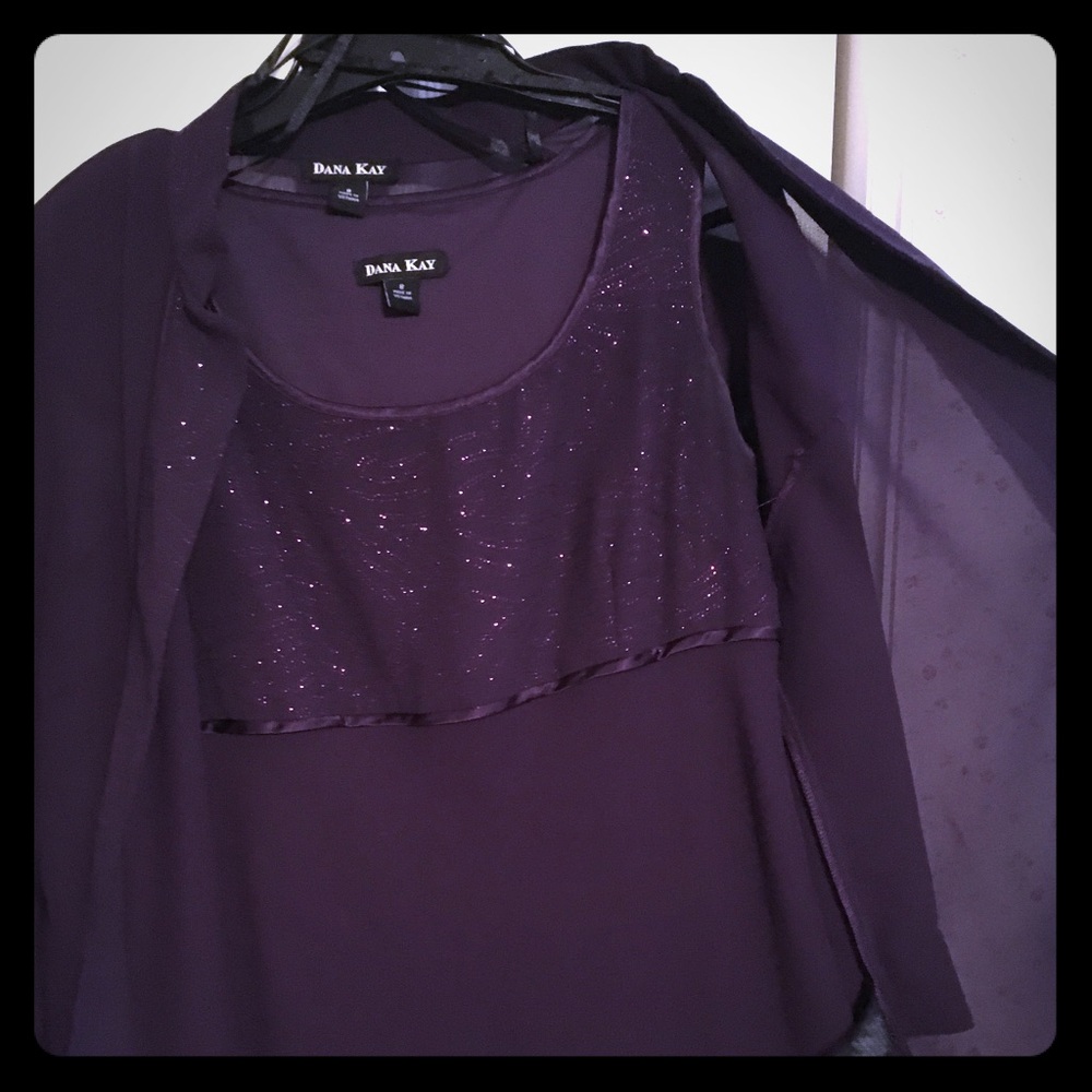 Women’s 2 Piece Set Dress & Jacket - Size 8